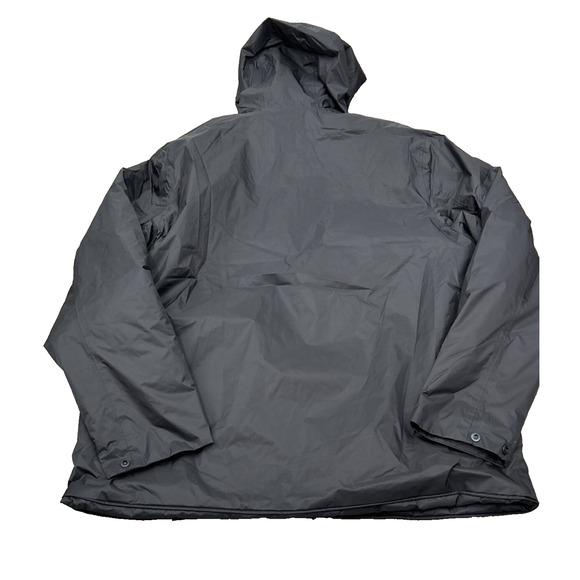 Rains Size XL Black Padded Nylon Jacket 15470 Unisex Full Zip Long Sleeve NWT - Picture 2 of 8